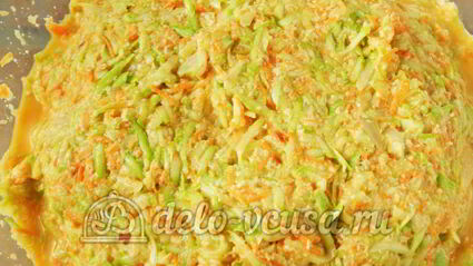 оладьи из кабачков с морковью