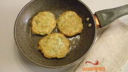 оладьи из кабачков с творогом