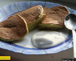 Оладьи из кабачков сладкие