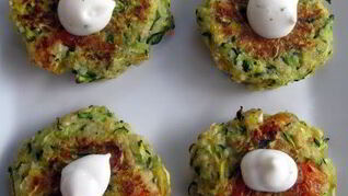 Оладьи из кабачков в духовке