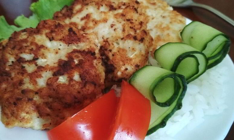 Рецепт оладьи из капусты и куриного фарша