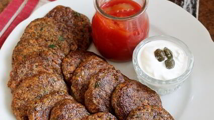 оладьи из куриной печени с морковью