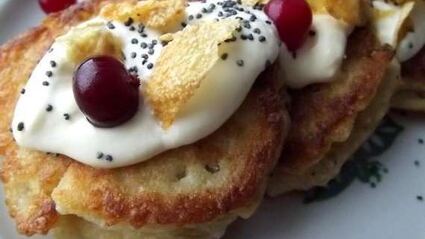 оладьи из овсяных хлопьев