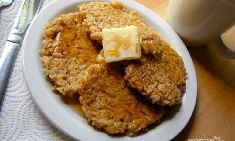 Рецепт оладьи из риса