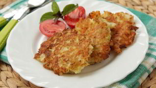 Оладьи из цветной капусты