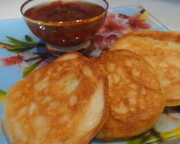 Оладьи на йогурте