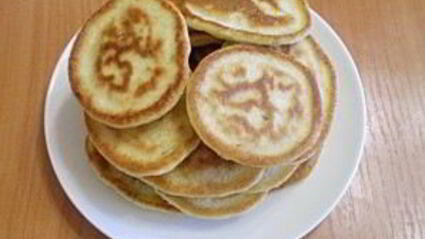 оладьи на кефире и дрожжах