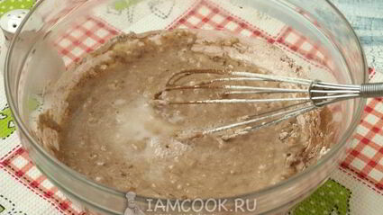 оладьи на кислом молоке с какао