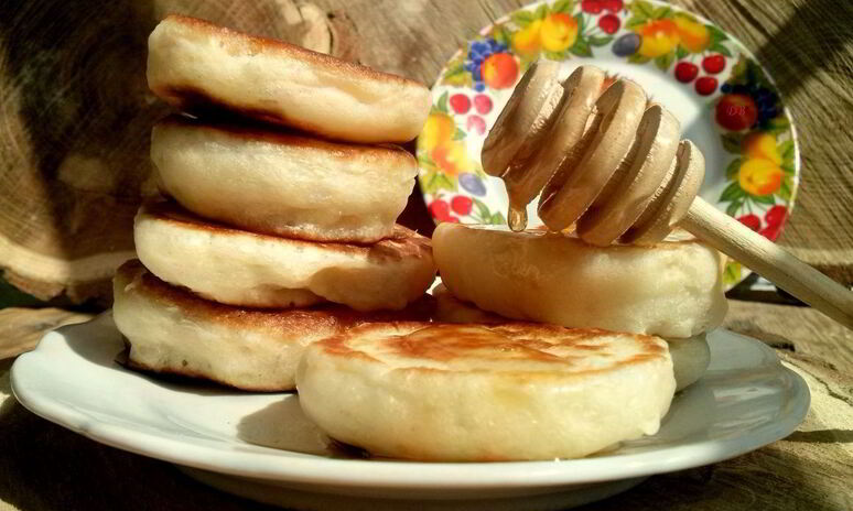 Рецепт оладьи на молоке с дрожжами