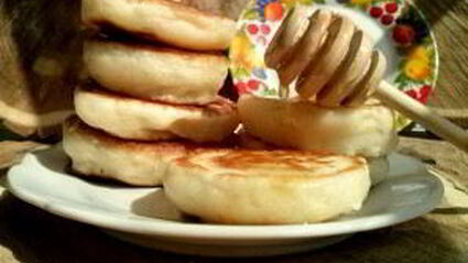 оладьи на молоке с дрожжами