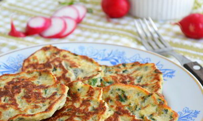 Рецепт оладьи с крапивой