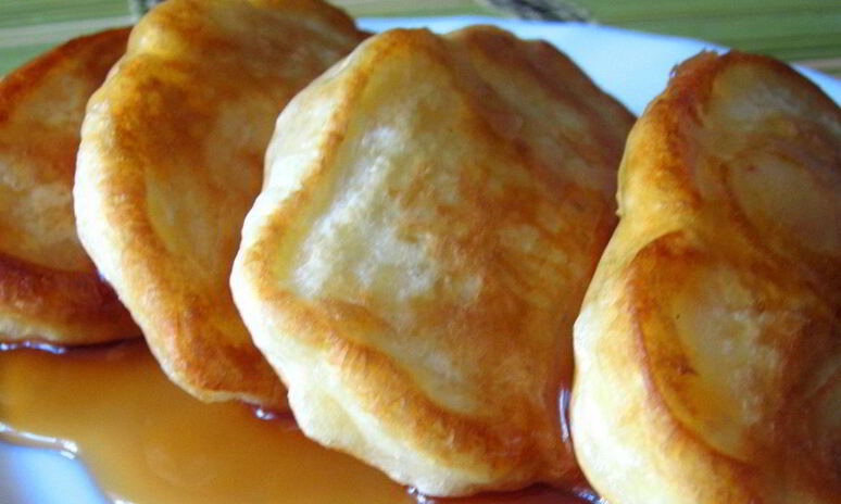 Рецепт оладьи с яблоками