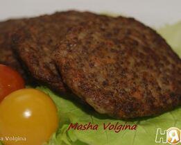 Печеночные оладьи с рисом