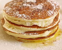 Постные оладьи без дрожжей