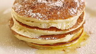 Постные оладьи без дрожжей