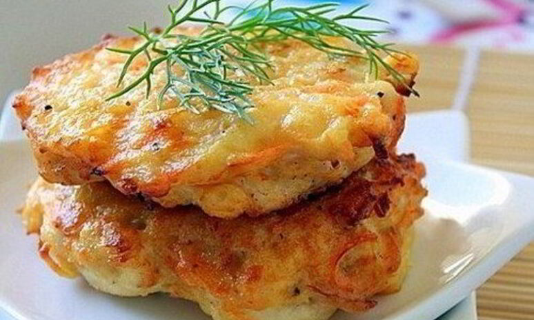 Рецепт простые оладьи из курицы