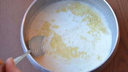 пшенные оладьи с творогом