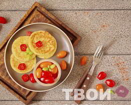 Пышные оладьи из кабачков