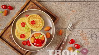 Пышные оладьи из кабачков