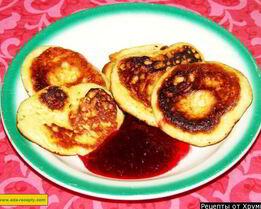 Пышные оладьи на кислом молоке и дрожжах