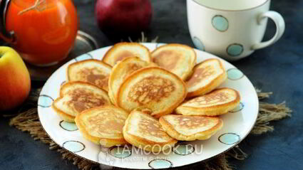 пышные оладьи на соде без дрожжей