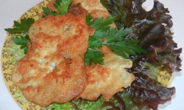 Рецепт свиные оладьи дедушкина сказка