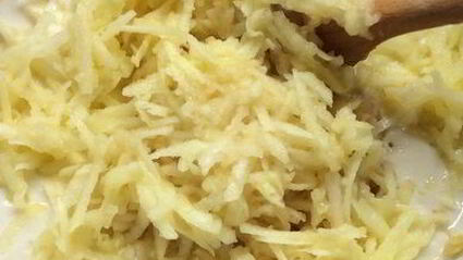 творожные оладьи с яблоками