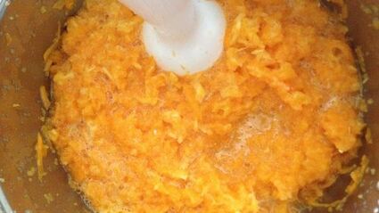 тыквенно-апельсиновые оладьи