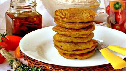 тыквенные оладьи