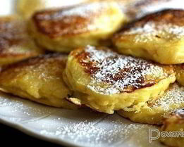 Яблочные оладьи