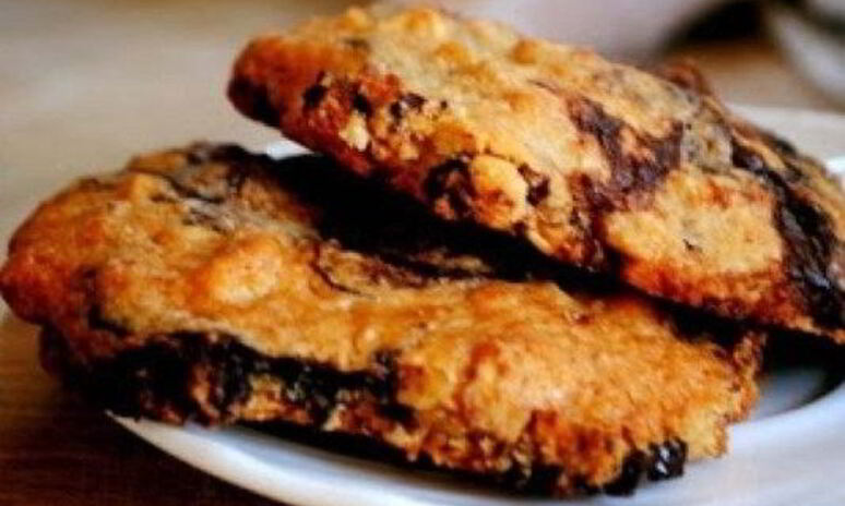 Рецепт банановое печенье с шоколадом