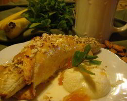 Банановые рогалики