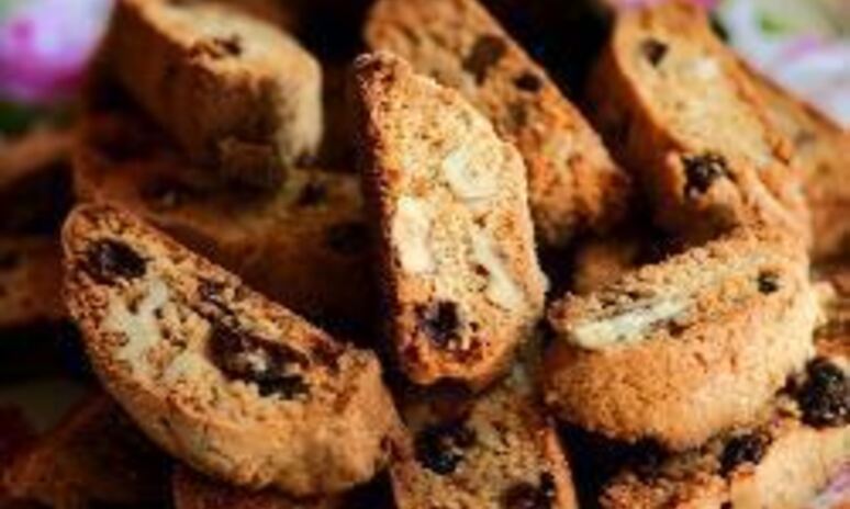 Рецепт бискотти из цельно-зерновой муки с орехами