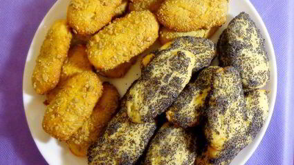 чесночное печенье