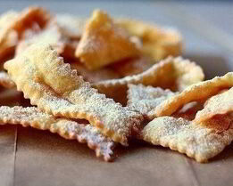 Домашнее хрустящее печенье Хворост