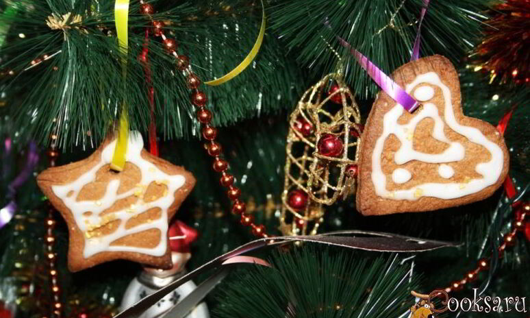 Рецепт имбирное печенье на елку