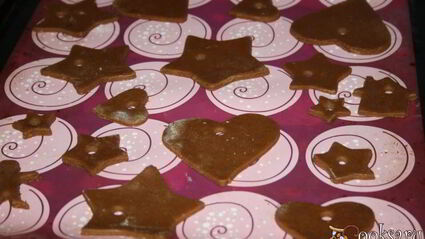 имбирное печенье на елку