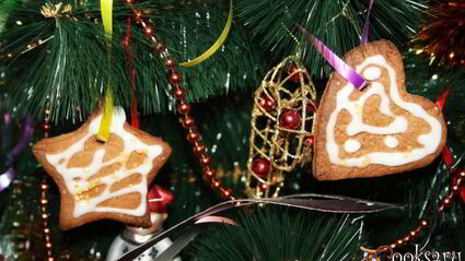 имбирное печенье на елку