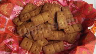 Карамельное песочное печенье