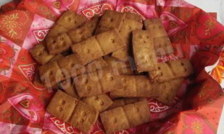 Рецепт карамельное песочное печенье