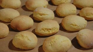 Лимонное печенье Солнышко с кукурузной мукой