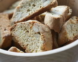 Лимонные бискотти