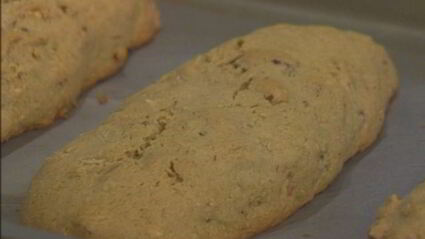 лимонные бискотти