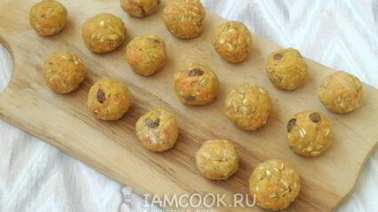 морковное печенье с овсяными хлопьями