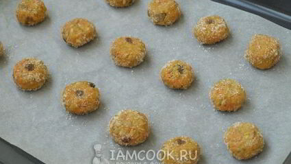 морковное печенье с овсяными хлопьями