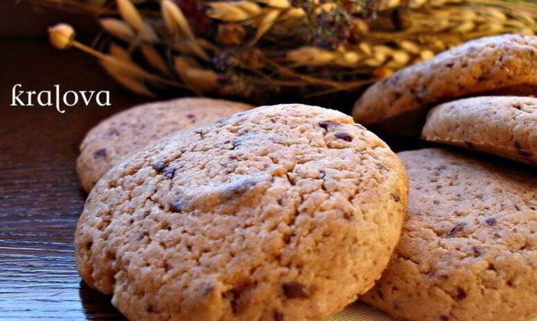 Рецепт нежное печенье с шоколадом