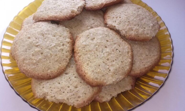 Рецепт овсяное печенье из хлопьев