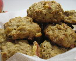 Овсяное печенье с яблоками