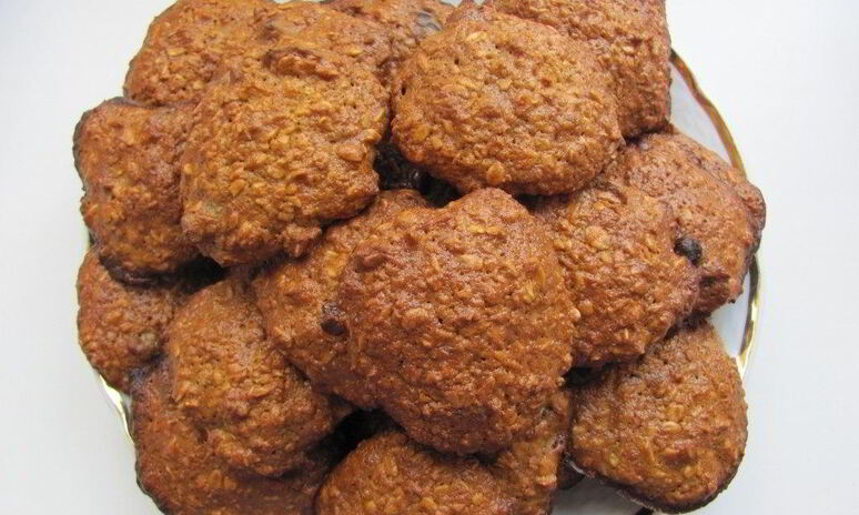 Рецепт овсяные печенья на кефире