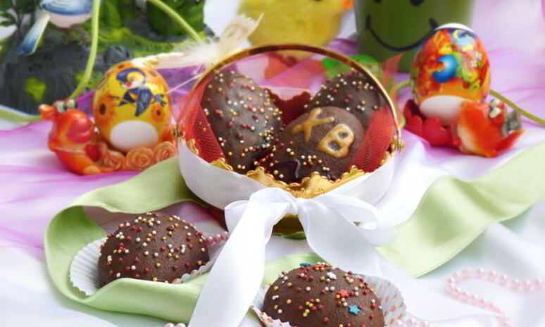 Рецепт пасхальное песочное печенье